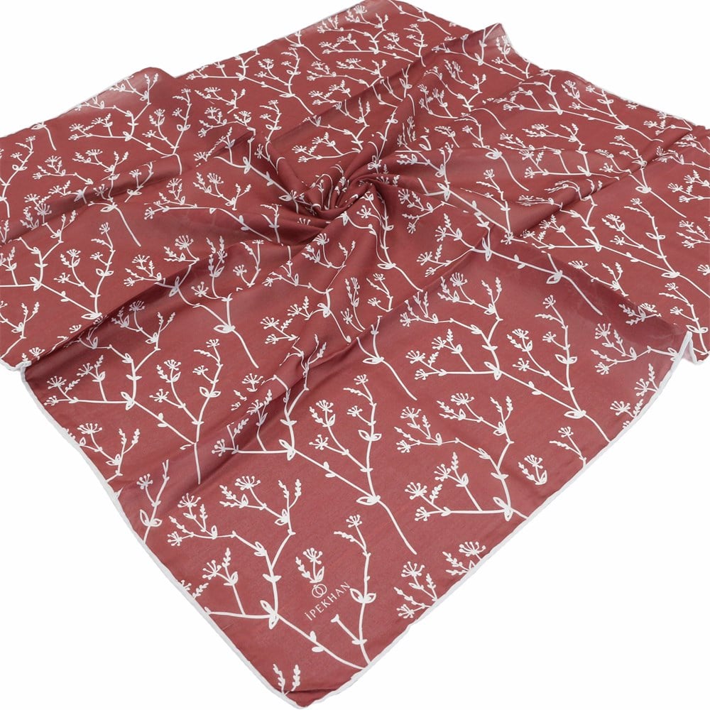 İpekhan Pamuk Eşarp - Bahar Dalı - IHE007-07