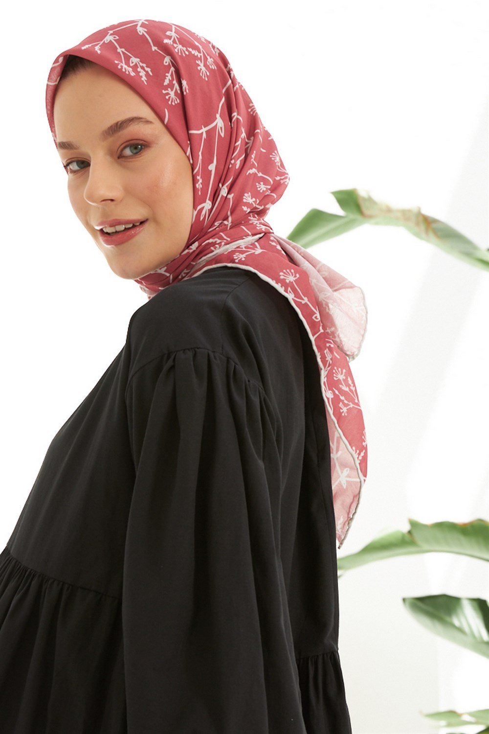 İpekhan Pamuk Eşarp - Bahar Dalı - IHE007-07