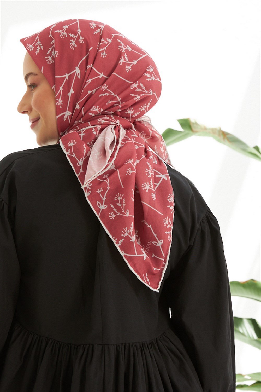 İpekhan Pamuk Eşarp - Bahar Dalı - IHE007-07