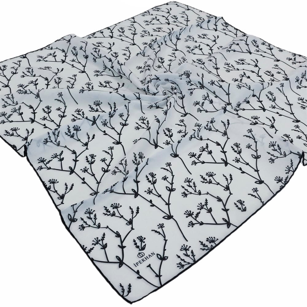 İpekhan Pamuk Eşarp - Bahar Dalı - IHE007-08