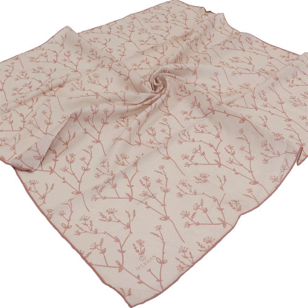 İpekhan Pamuk Eşarp - Bahar Dalı - IHE007-04