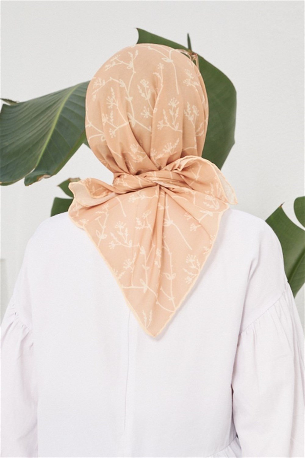 İpekhan Pamuk Eşarp - Bahar Dalı - IHE007-10