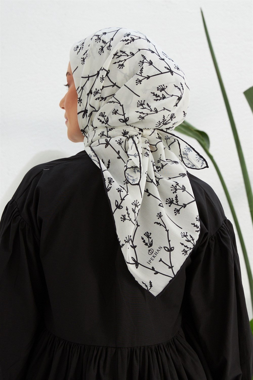 İpekhan Pamuk Eşarp - Bahar Dalı - IHE007-08