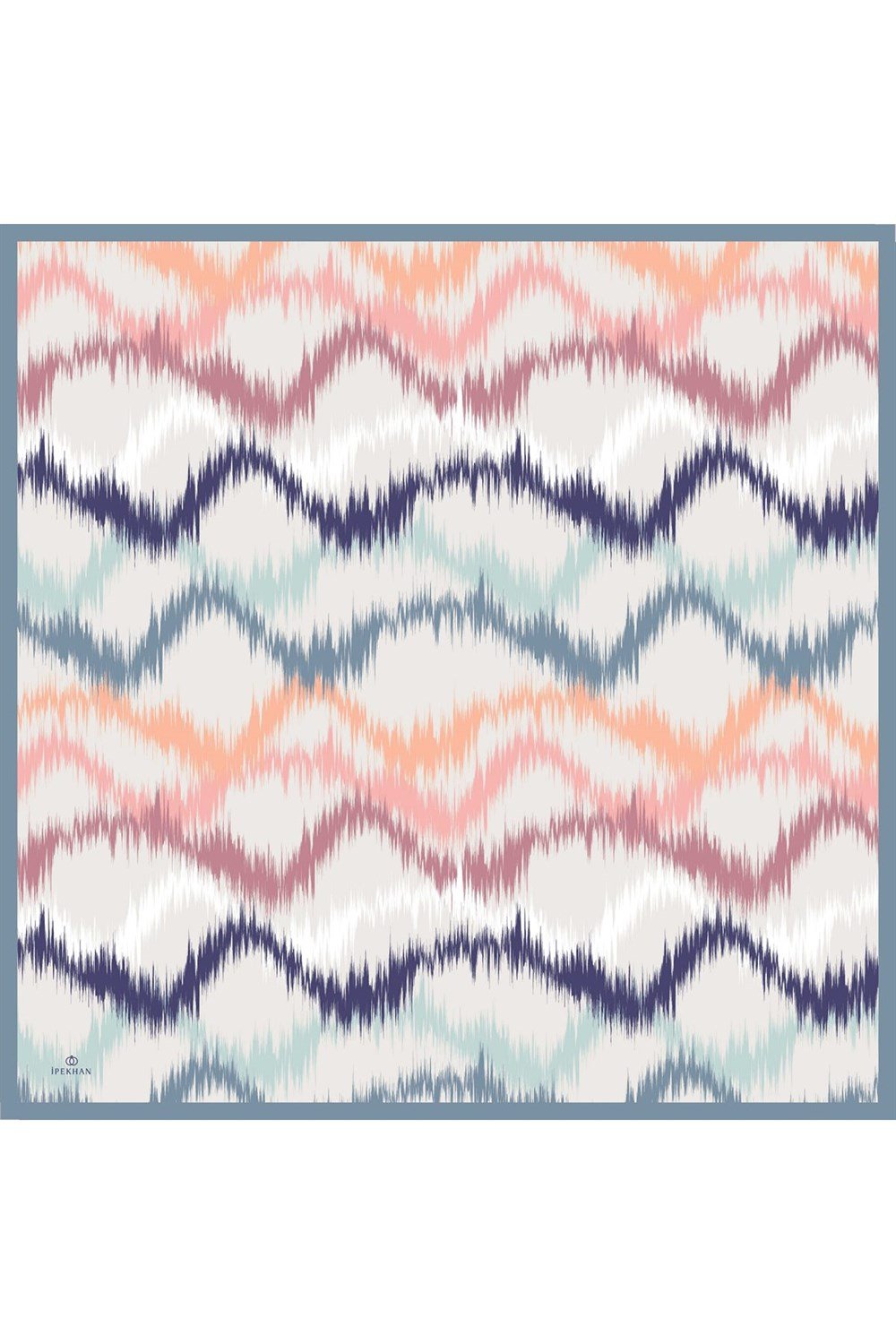 İpekhan Pamuk Eşarp - Çizgili Desen - IHE010-02