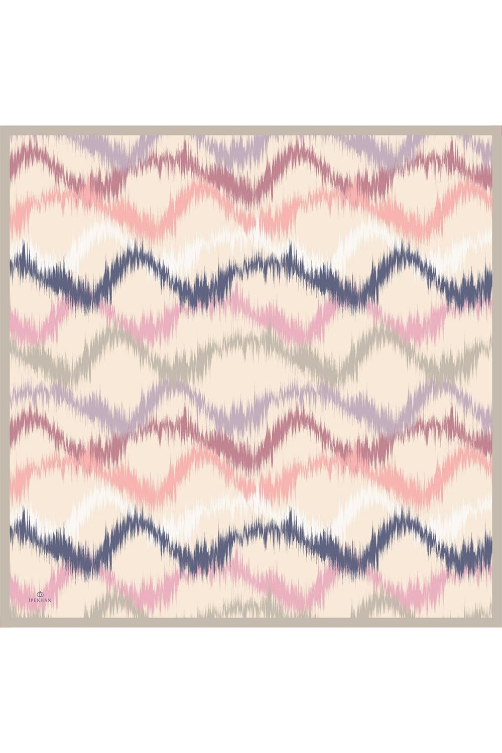 İpekhan Pamuk Eşarp - Çizgili Desen - IHE010-06