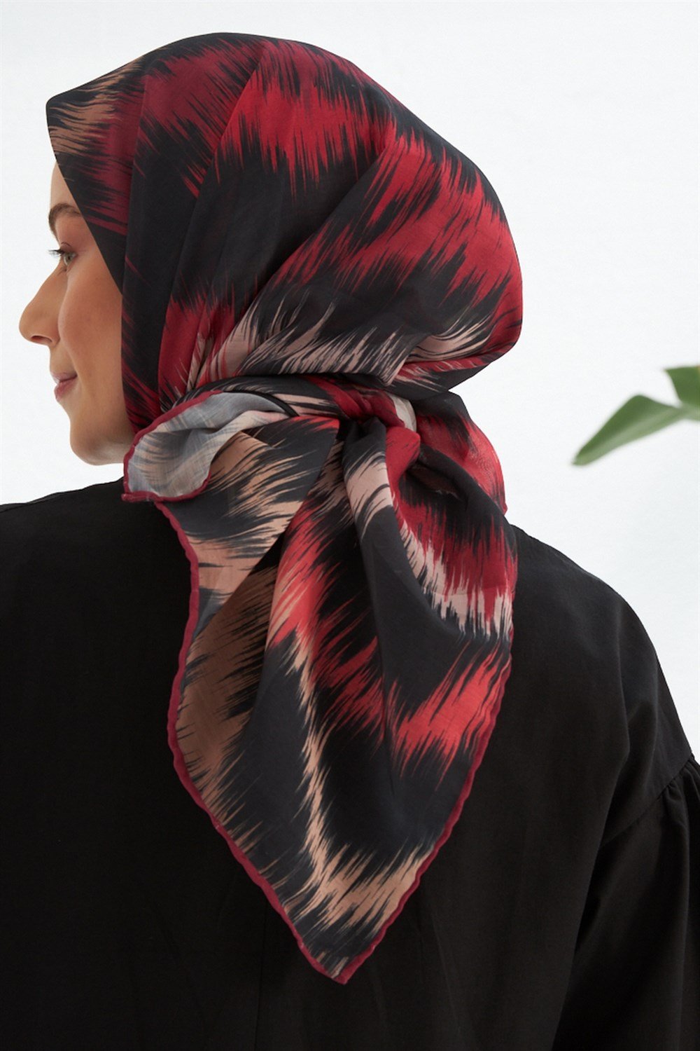 İpekhan Pamuk Eşarp - Çizgili Desen - IHE010-11