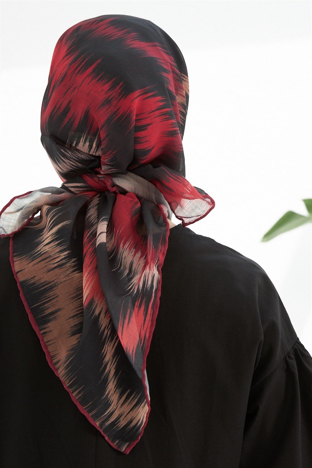 İpekhan Pamuk Eşarp - Çizgili Desen - IHE010-11