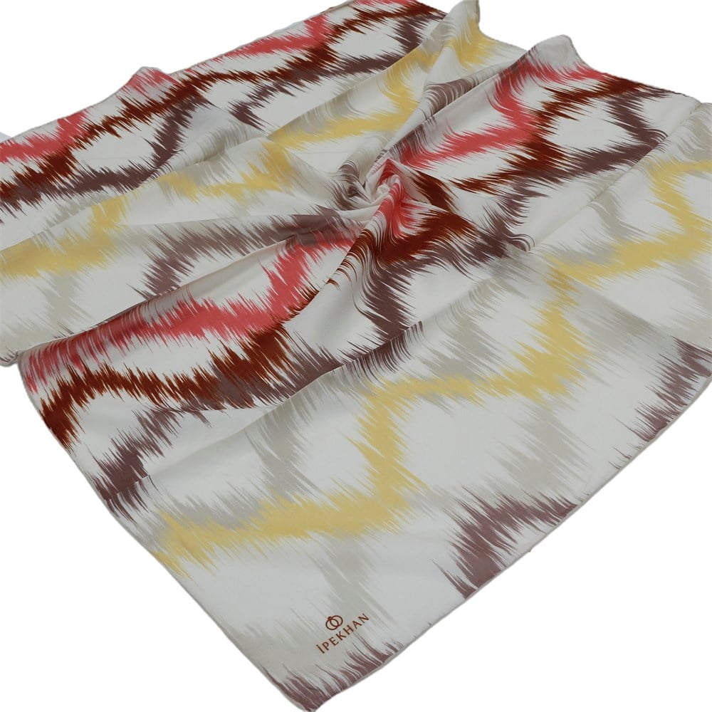 İpekhan Pamuk Eşarp - Çizgili Desen - IHE010-09