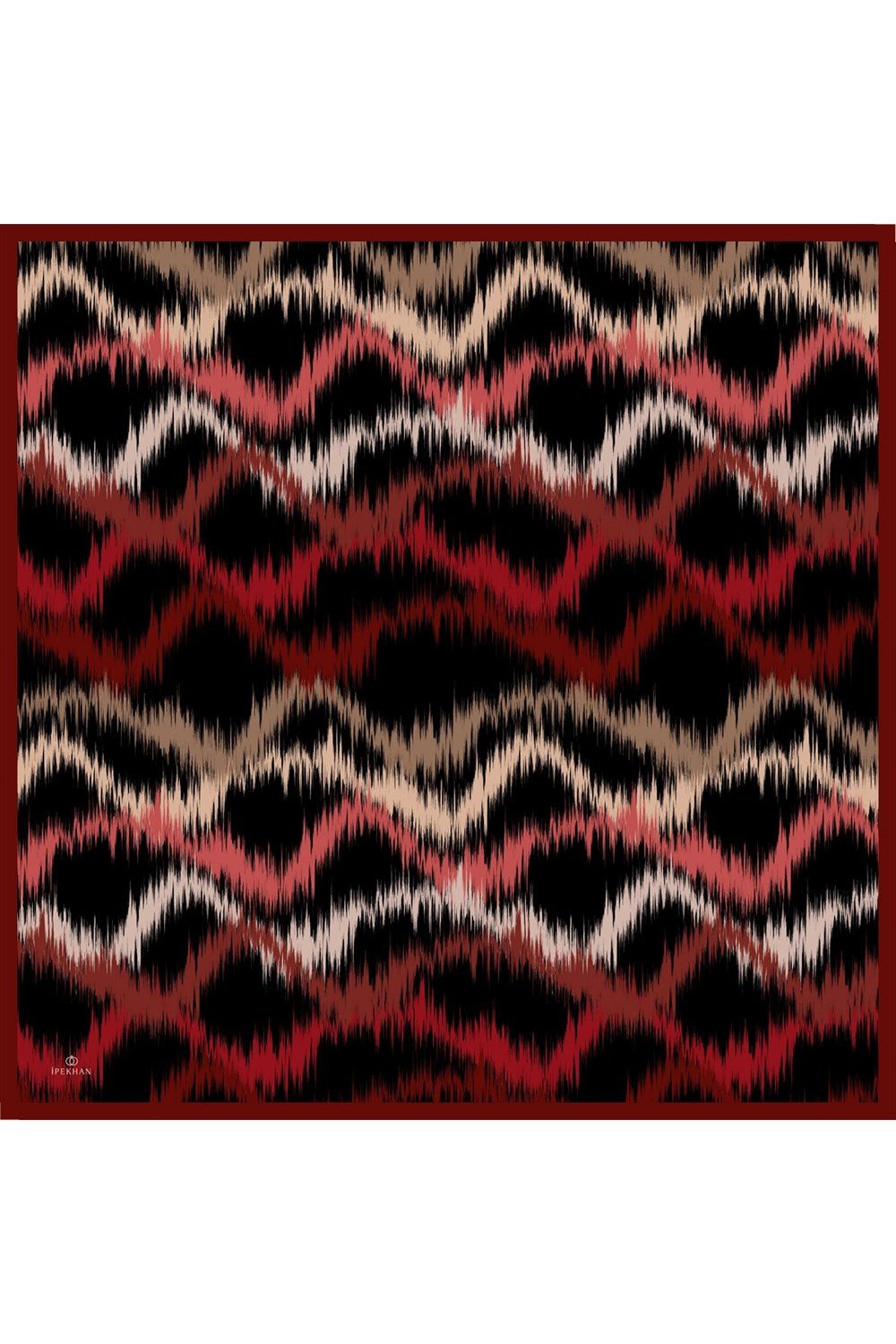 İpekhan Pamuk Eşarp - Çizgili Desen - IHE010-11