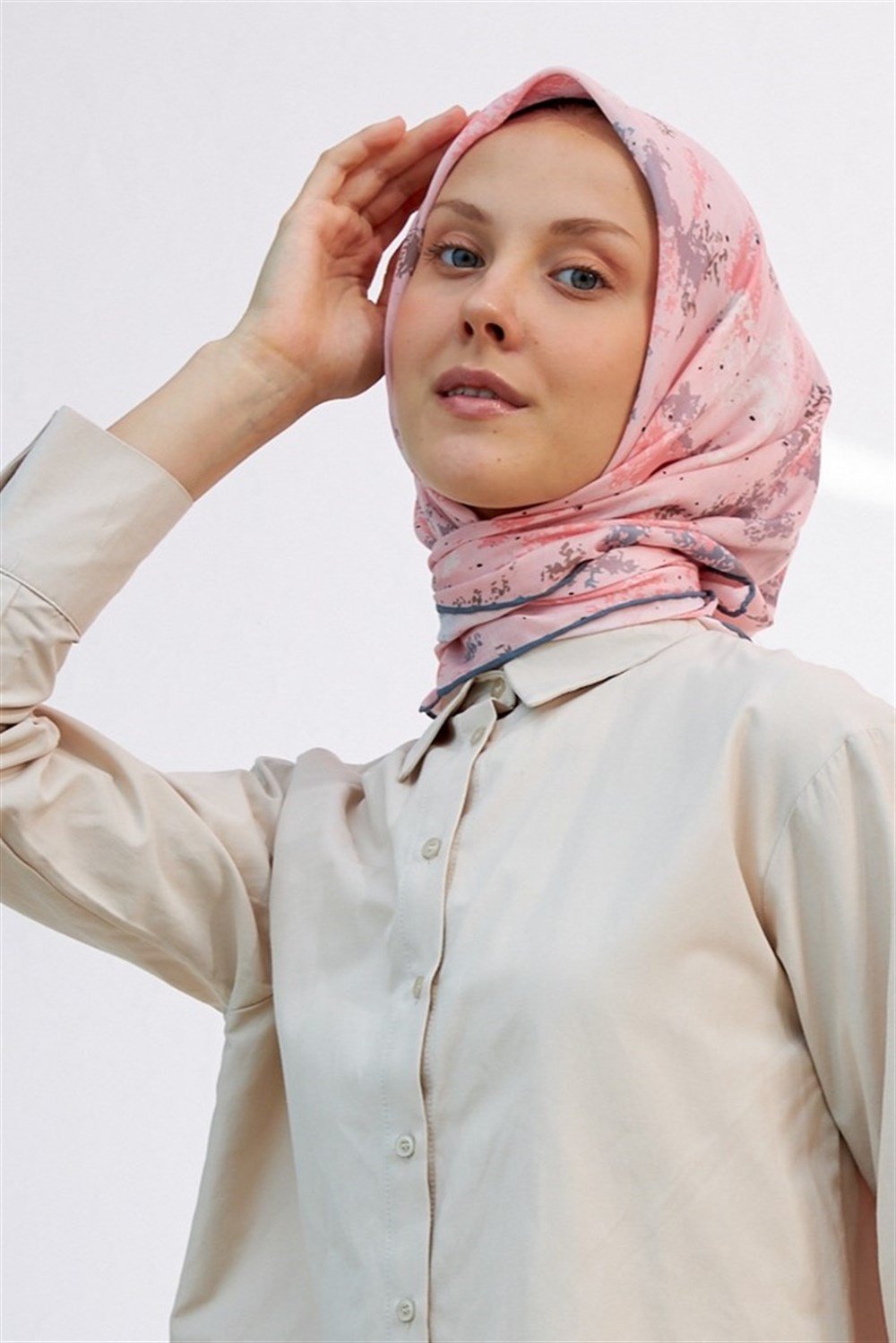 İpekhan Pamuk Eşarp - Çok Renkli - IHE011-05