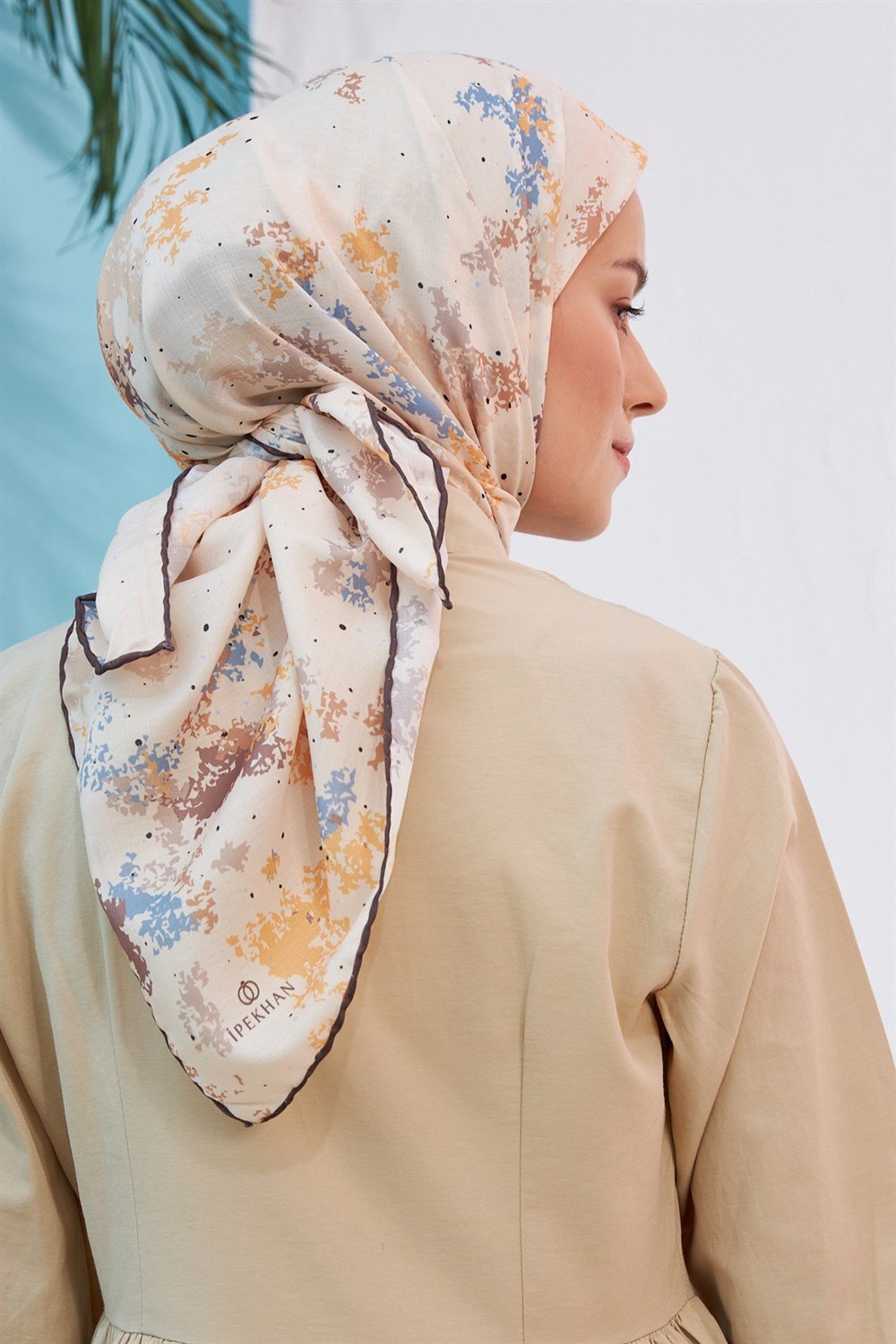 İpekhan Pamuk Eşarp - Çok Renkli - IHE011-01