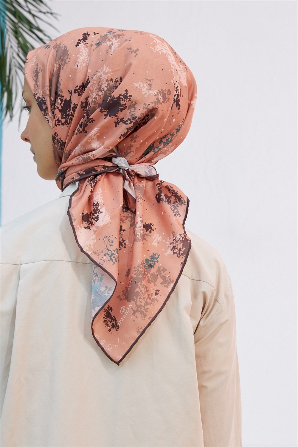 İpekhan Pamuk Eşarp - Çok Renkli - IHE011-13