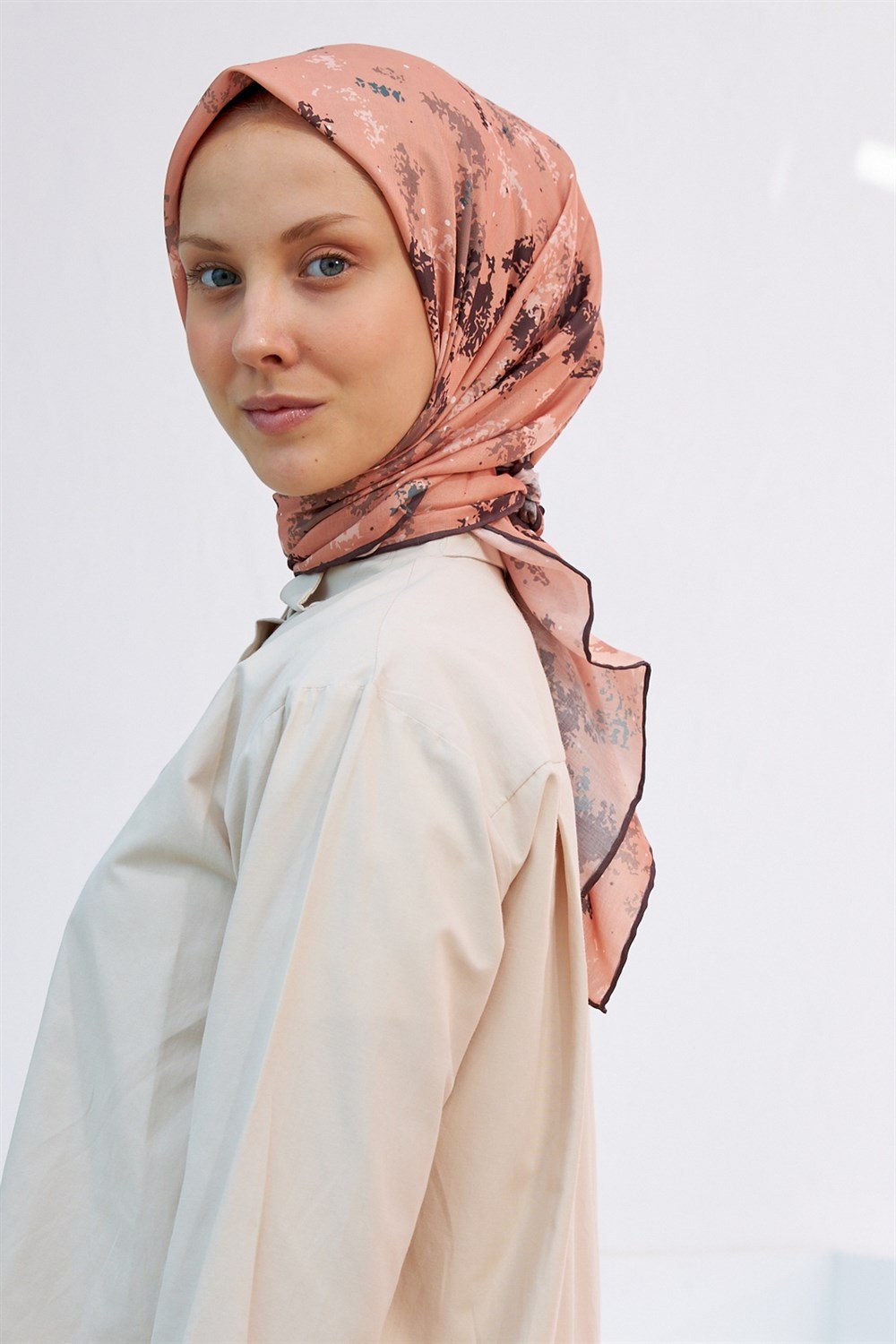 İpekhan Pamuk Eşarp - Çok Renkli - IHE011-13