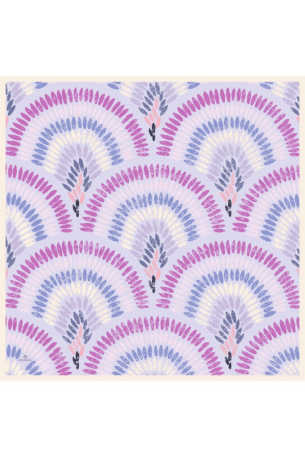 İpekhan Pamuk Eşarp - Demet Desen - IHE1068-12