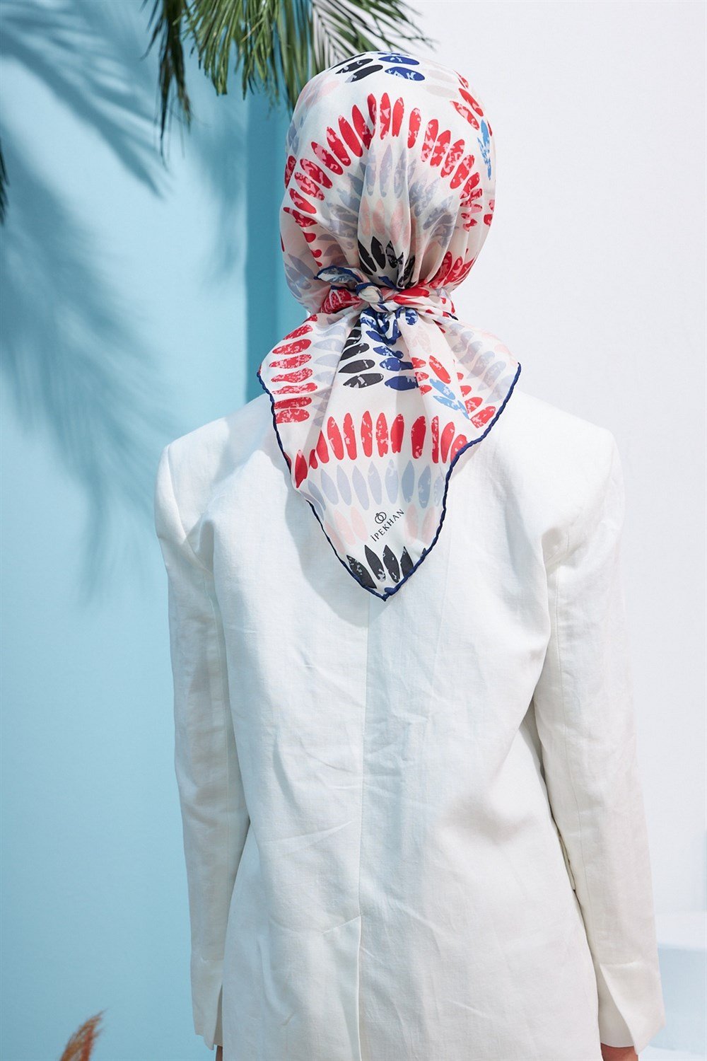 İpekhan Pamuk Eşarp - Demet Desen - IHE1068-11