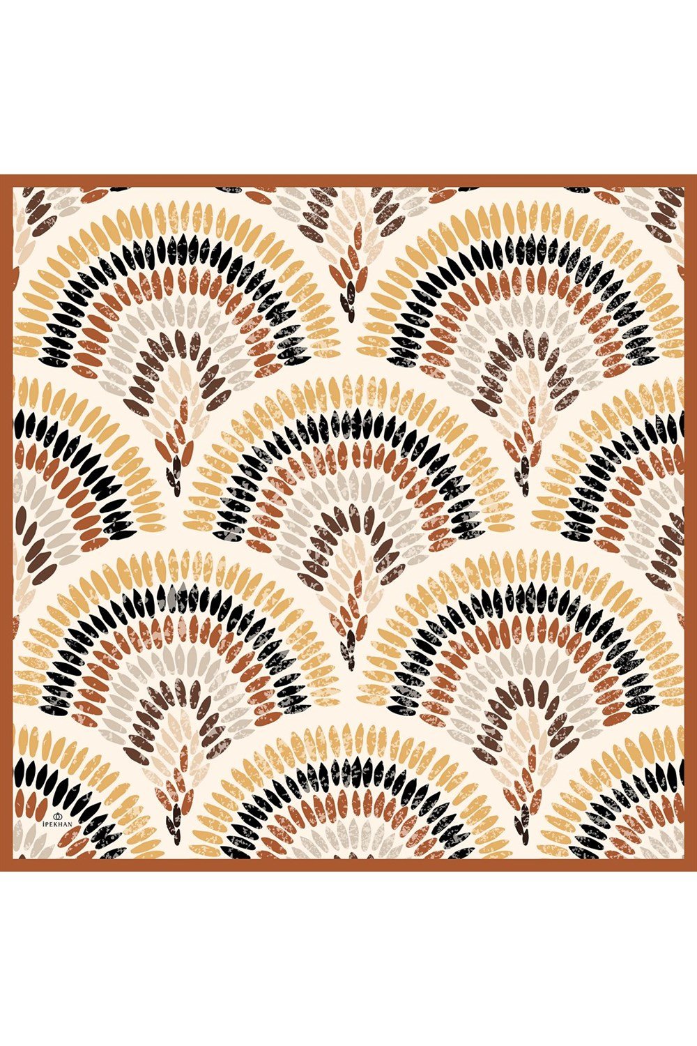 İpekhan Pamuk Eşarp - Demet Desen - IHE1068-17