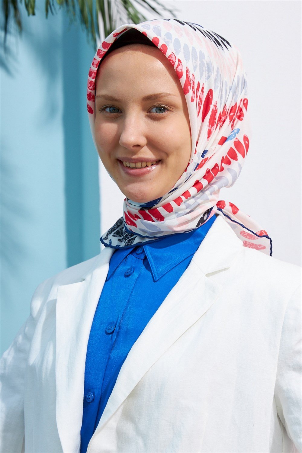 İpekhan Pamuk Eşarp - Demet Desen - IHE1068-11