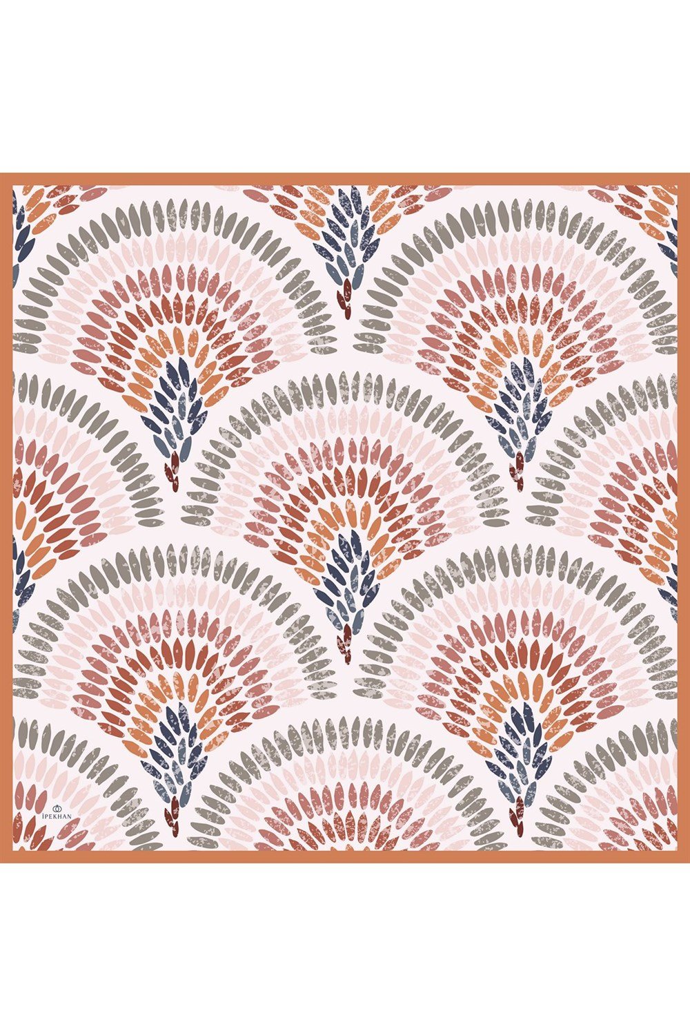 İpekhan Pamuk Eşarp - Demet Desen - IHE1068-18