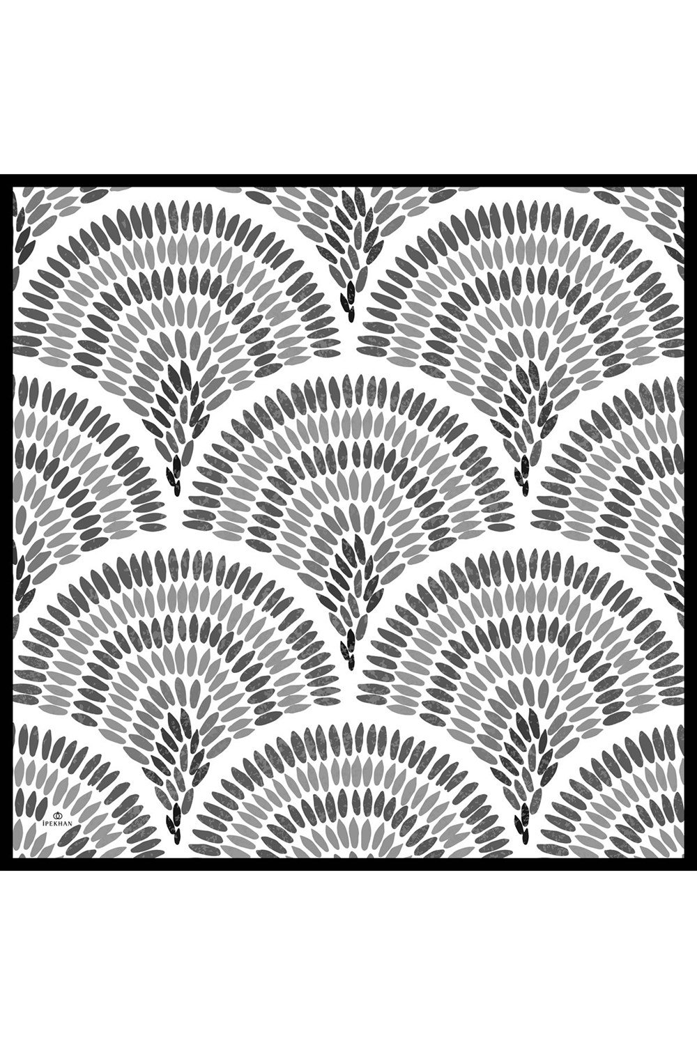 İpekhan Pamuk Eşarp - Demet Desen - IHE1068-01