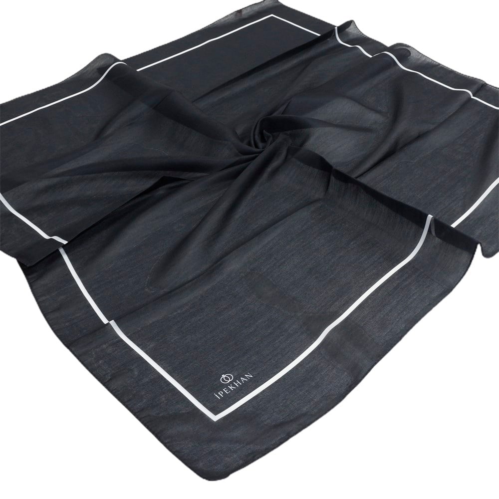 İpekhan Pamuk Eşarp - Düz Renk - IHE012-01