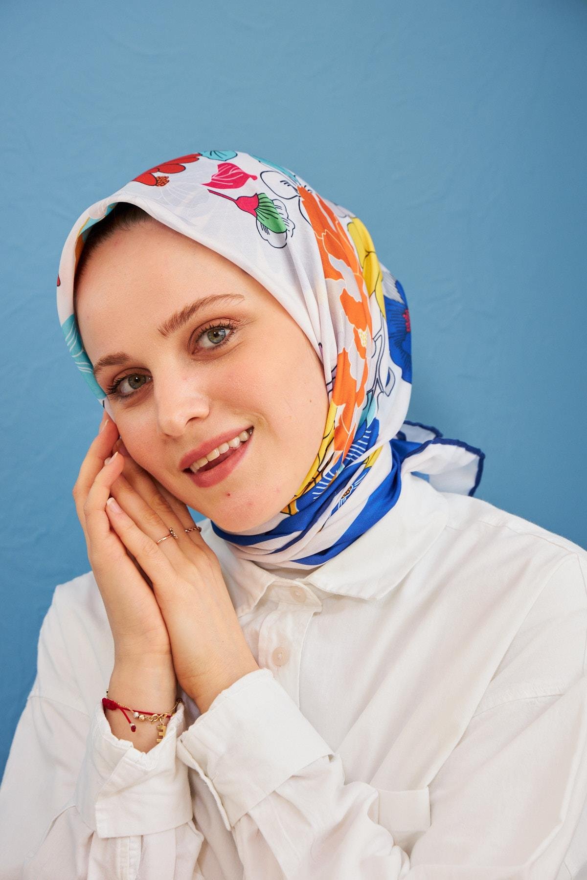 İpekhan Pamuk Eşarp - Hazal Desen - IHE1093-16