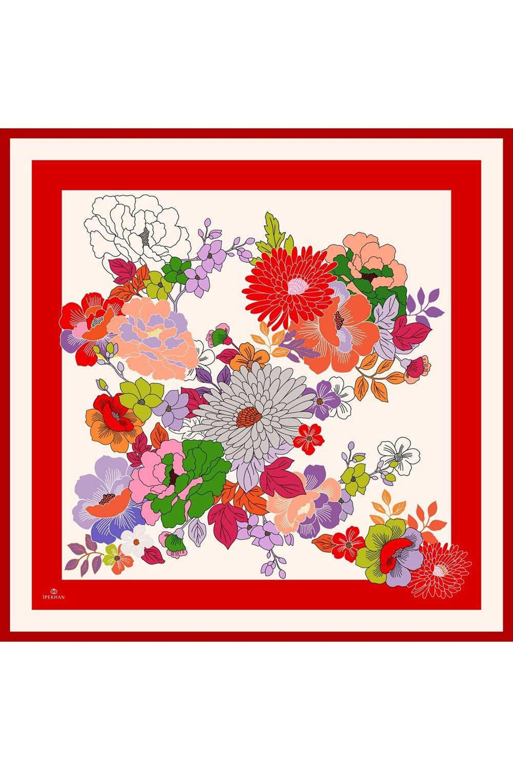 İpekhan Pamuk Eşarp - Hazal Desen - IHE1093-03