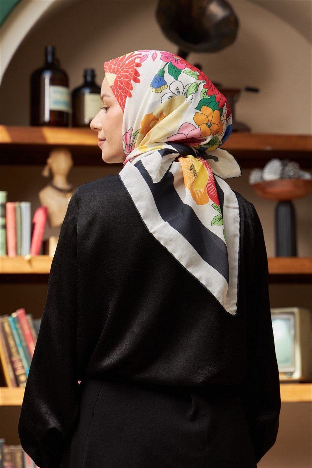 İpekhan Pamuk Eşarp - Hazal Desen - IHE1093-08