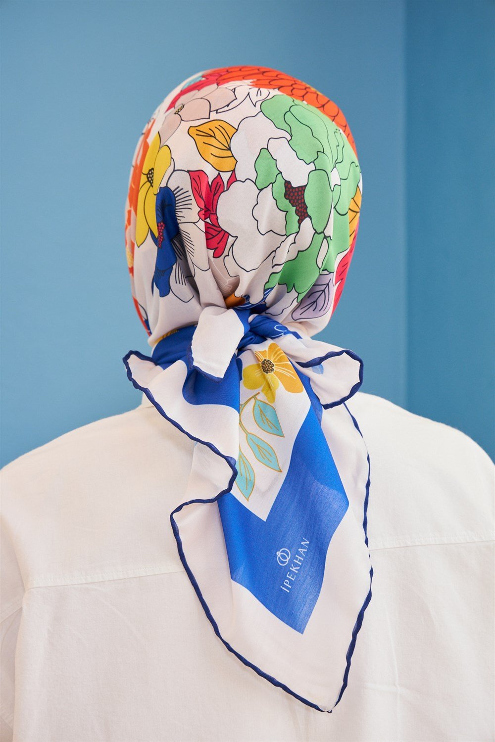 İpekhan Pamuk Eşarp - Hazal Desen - IHE1093-16