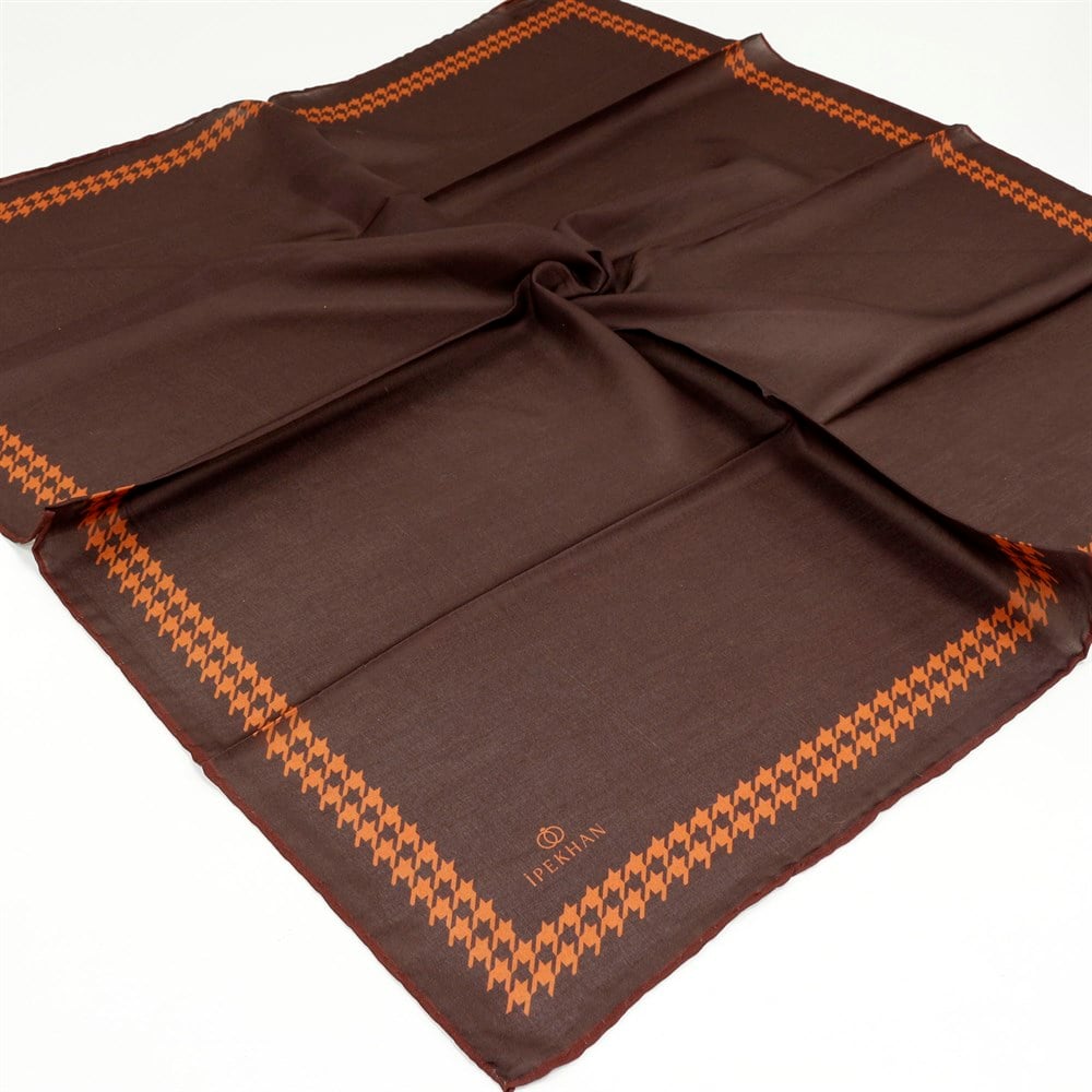 İpekhan Pamuk Eşarp - Kazayağı - IHE014-06