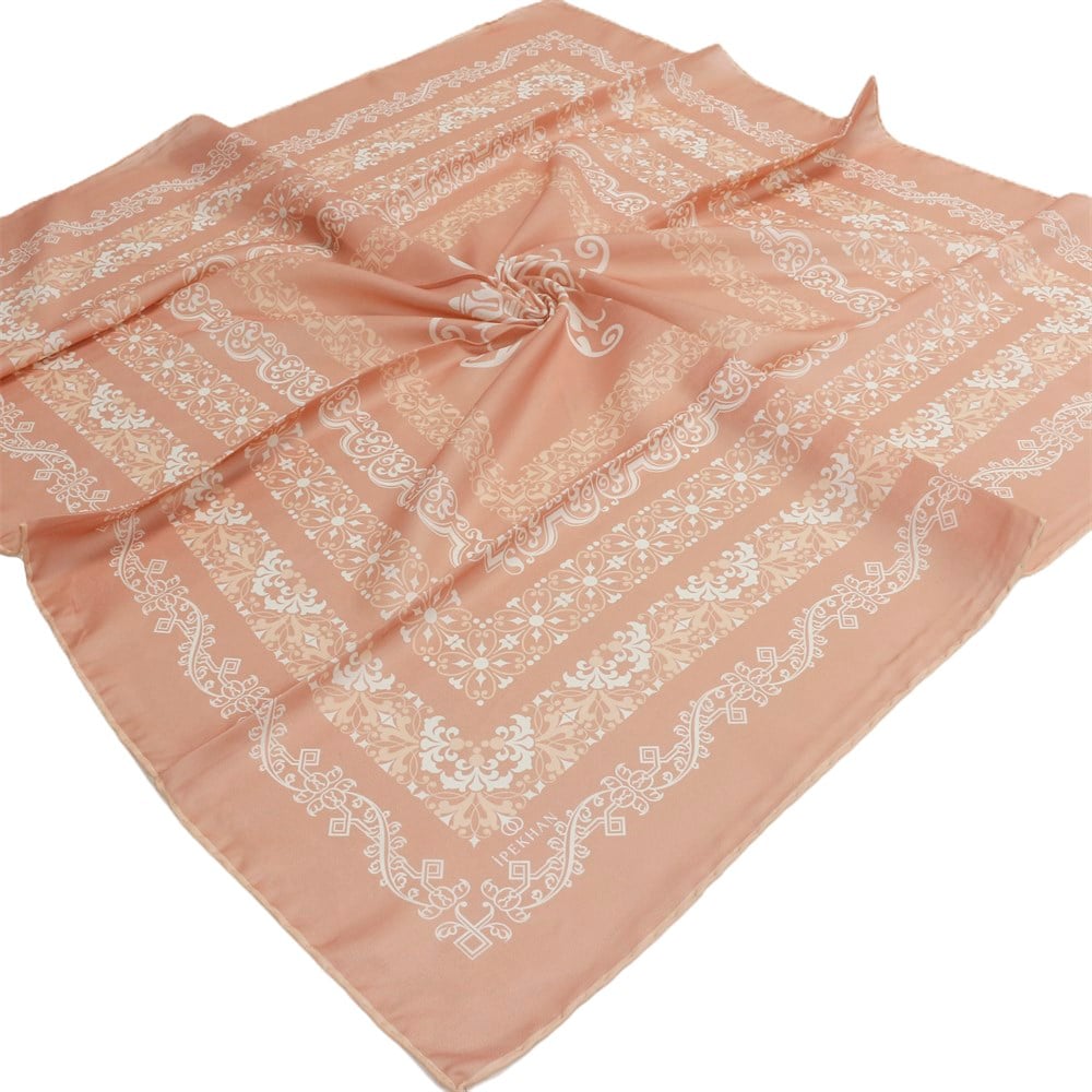 İpekhan Pamuk Eşarp - Otantik Desen - IHE001-08