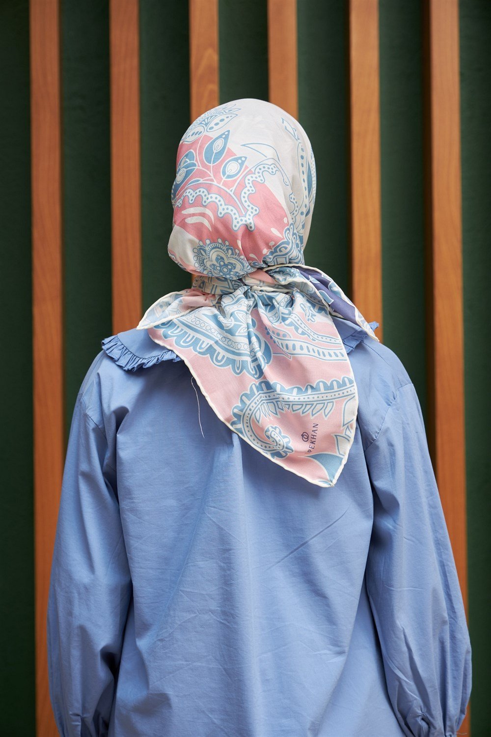 İpekhan Pamuk Eşarp - Sıla Desen - IHE1071-09