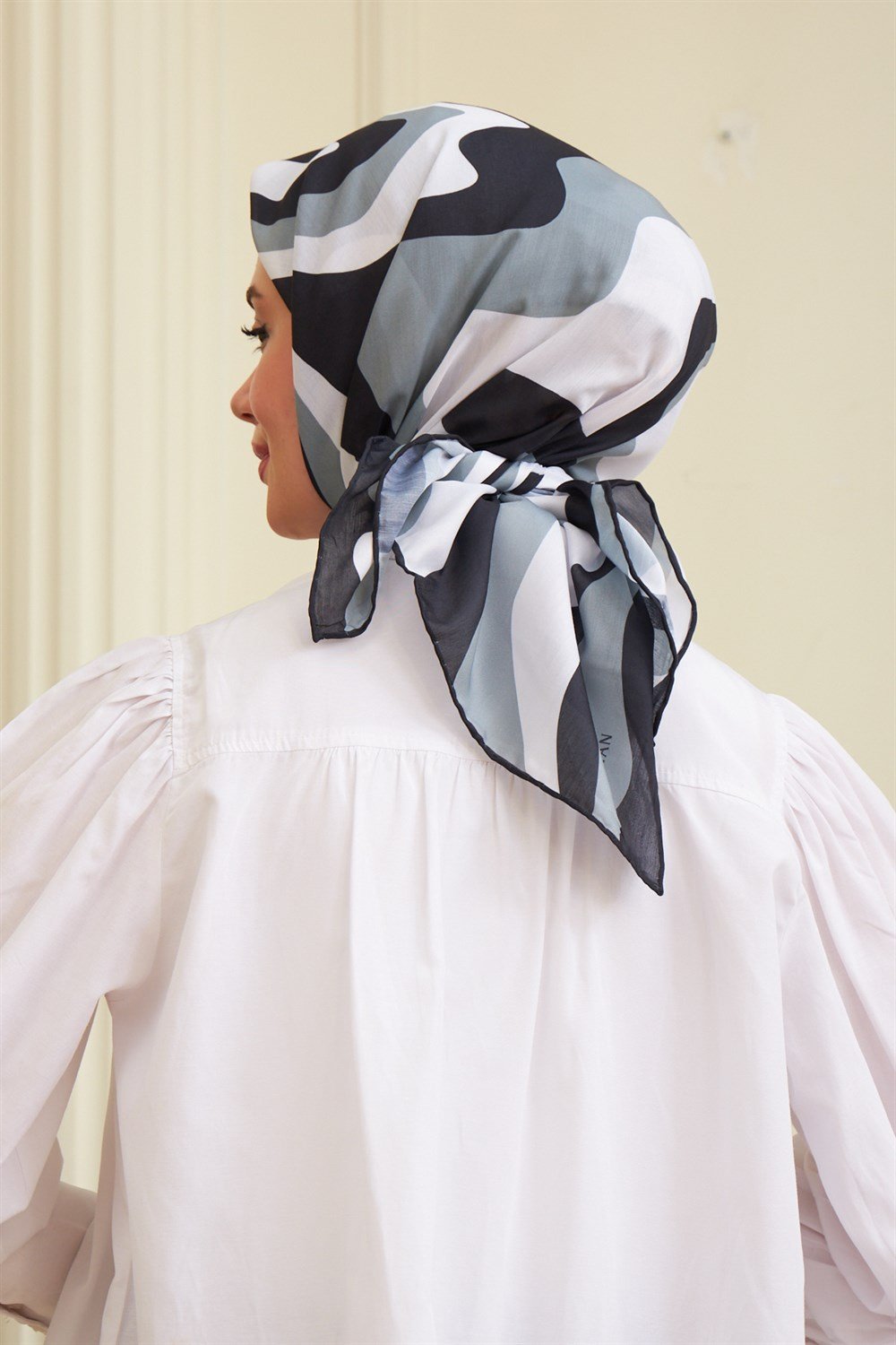 İpekhan Pamuk Eşarp - Twist Desen - IHE1100-08