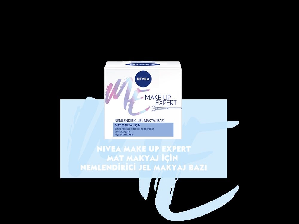 NIVEA Make Up Expert Mat Makyaj İçin Nemlendirici Jel Makyaj Bazı (50 ml)