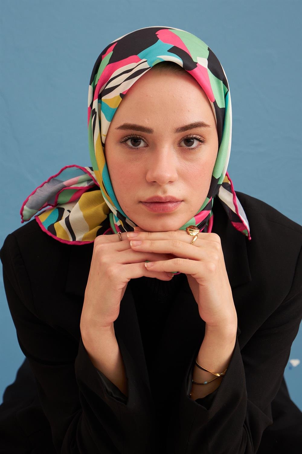 Pamuk Eşarp - İpekhan Daphne Modeli  - IHE1108-11