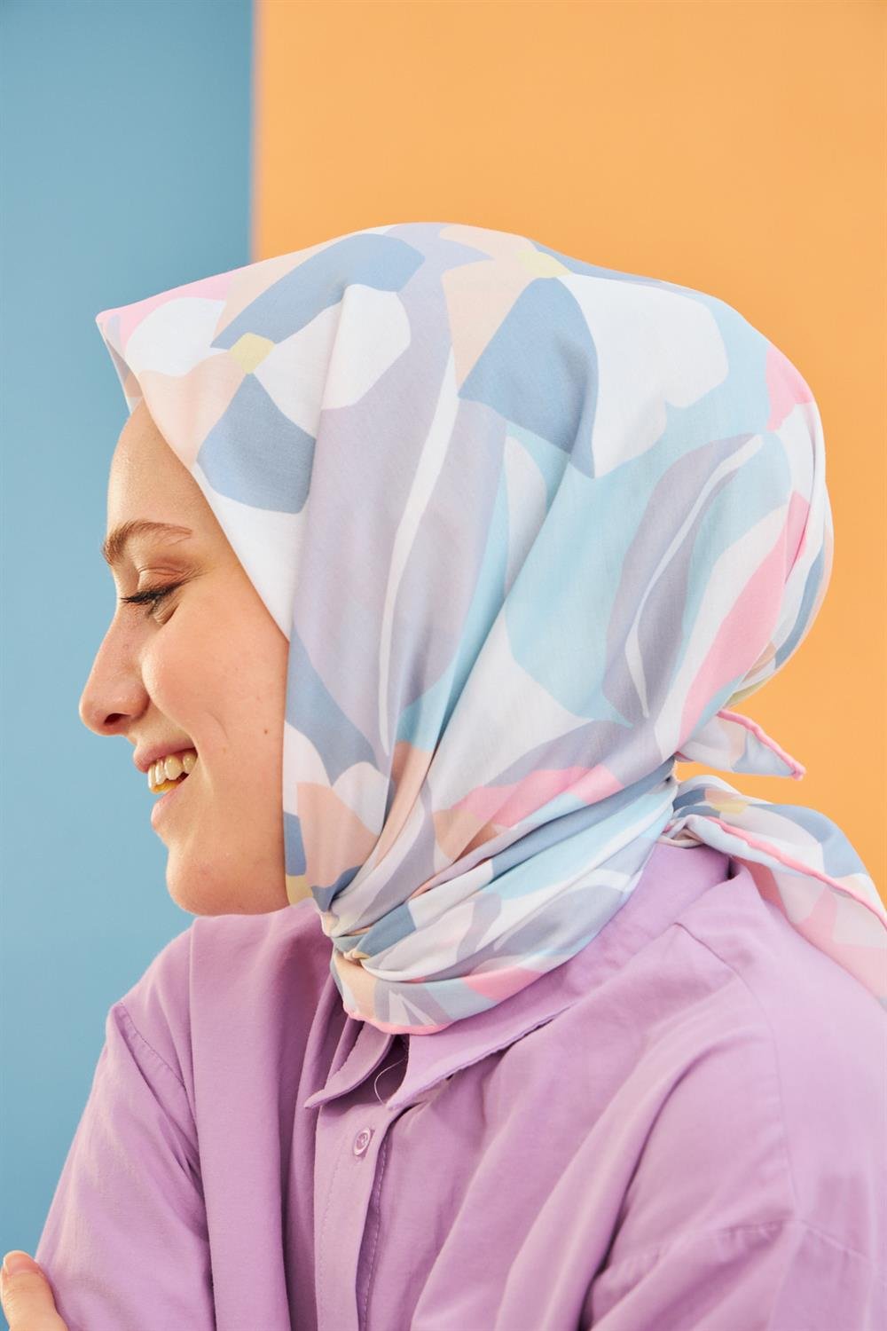 Pamuk Eşarp - İpekhan Daphne Modeli  - SEIHE1108-12