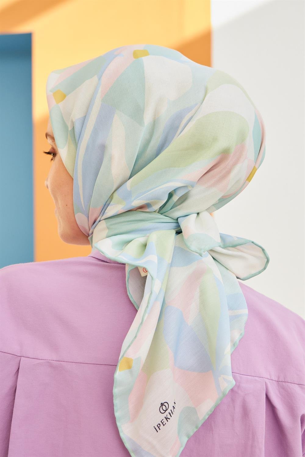 Pamuk Eşarp - İpekhan Daphne Modeli  - SEIHE1108-15