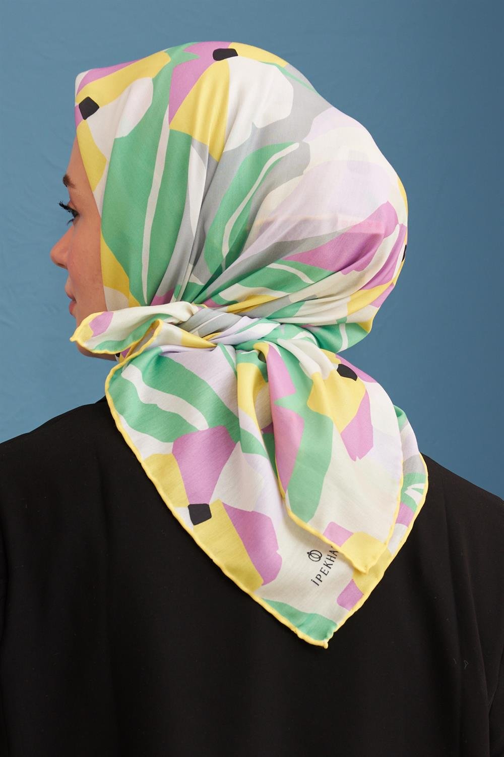 Pamuk Eşarp - İpekhan Daphne Modeli  - SEIHE1108-02