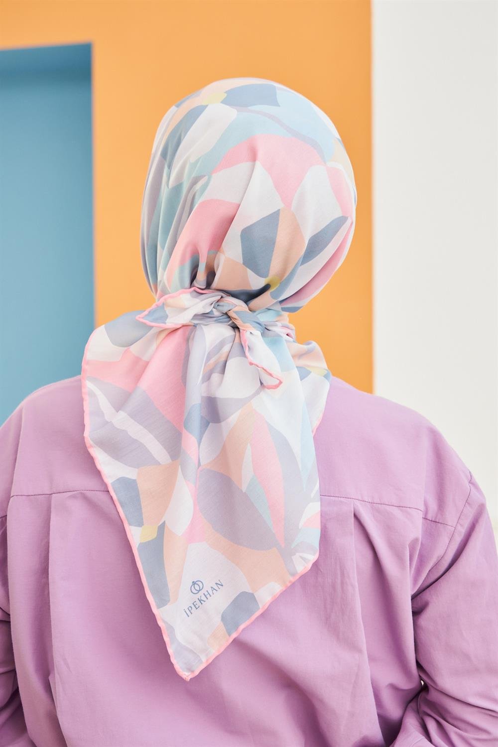Pamuk Eşarp - İpekhan Daphne Modeli  - SEIHE1108-12