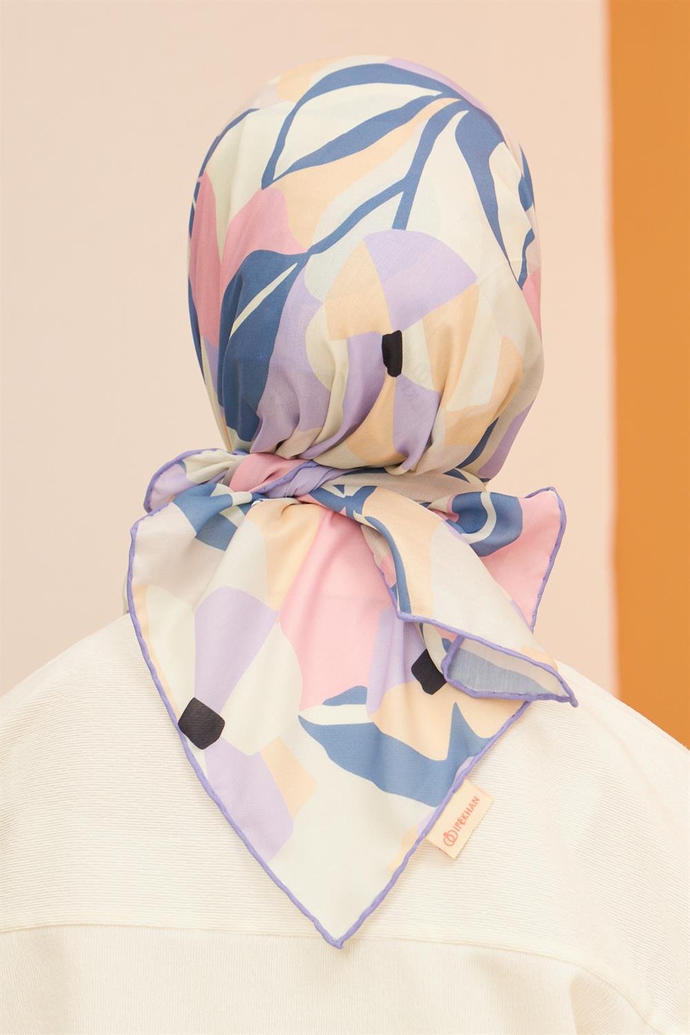 Pamuk Eşarp - İpekhan Daphne Modeli  - SEIHE1108-04