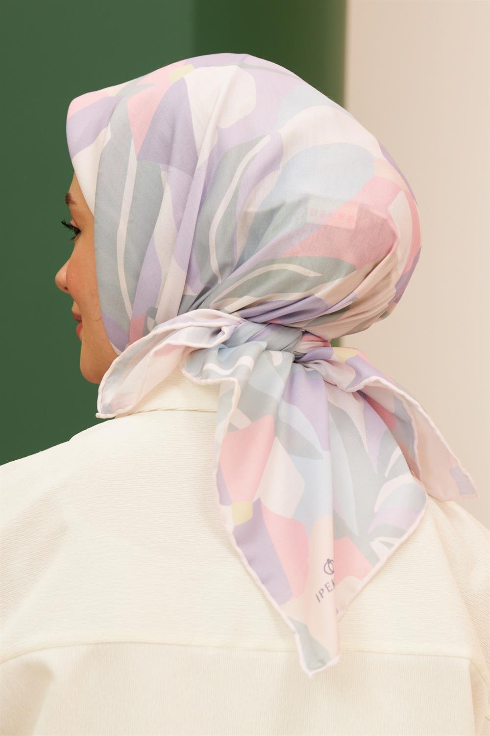 Pamuk Eşarp - İpekhan Daphne Modeli  - SEIHE1108-05