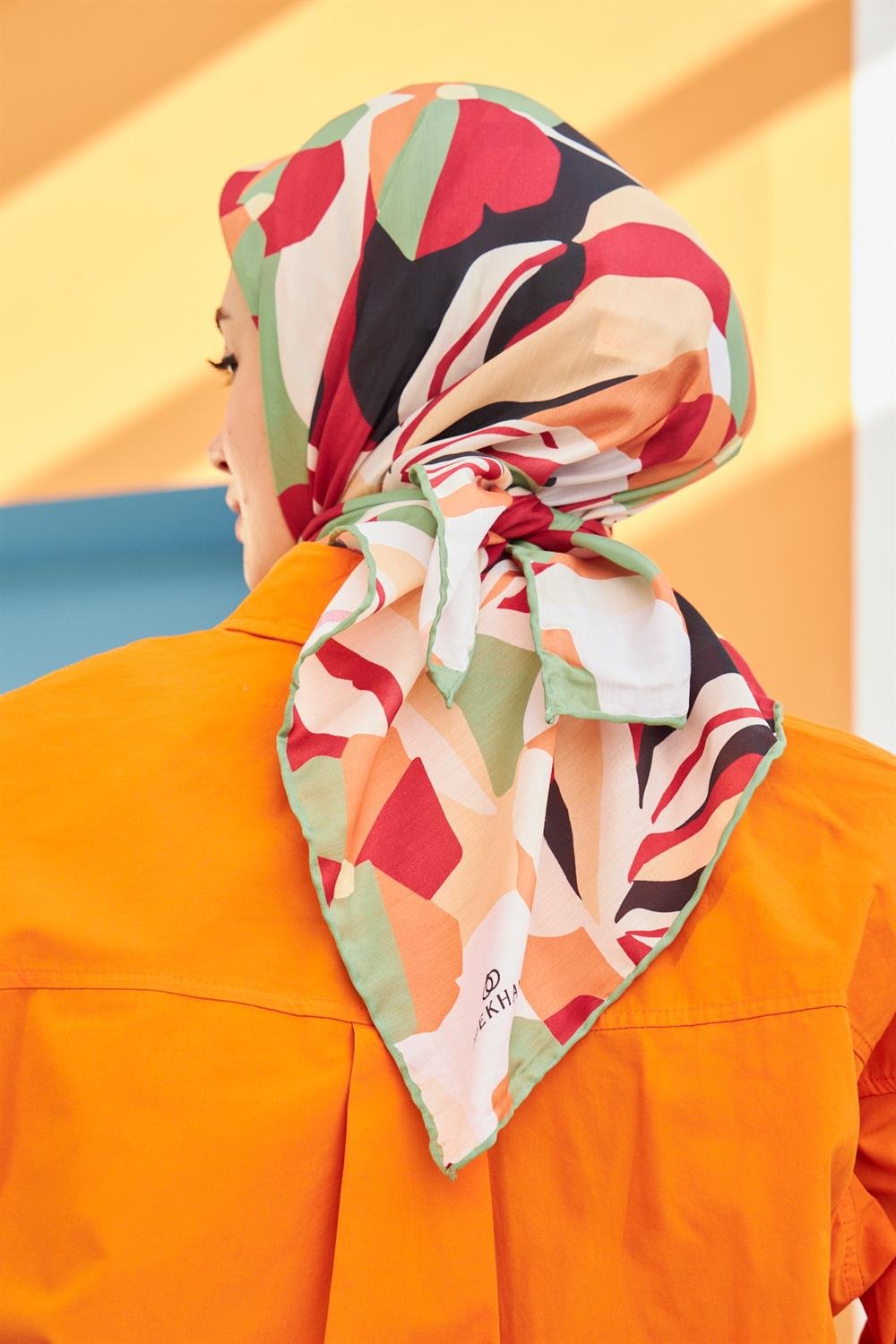 Pamuk Eşarp - İpekhan Daphne Modeli  - SEIHE1108-13