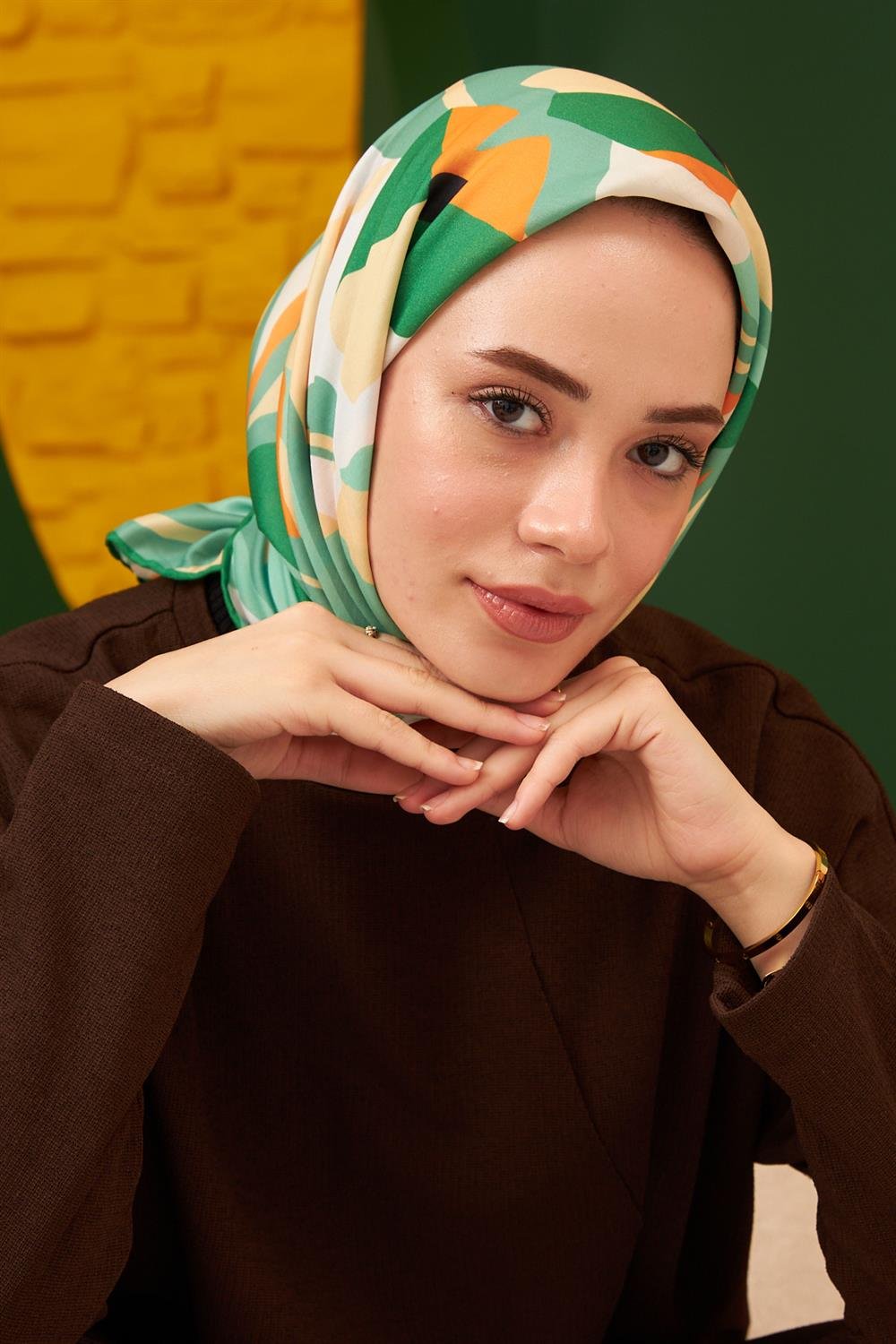 Pamuk Eşarp - İpekhan Daphne Modeli  - SEIHE1108-01