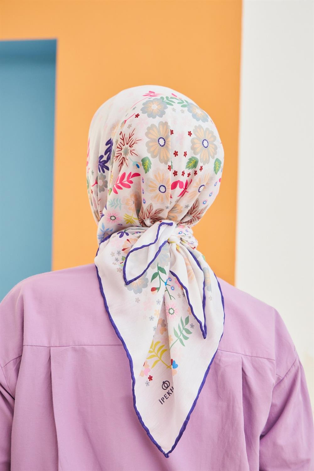 Pamuk Eşarp - İpekhan Kalmia Modeli  - SEIHE1105-13