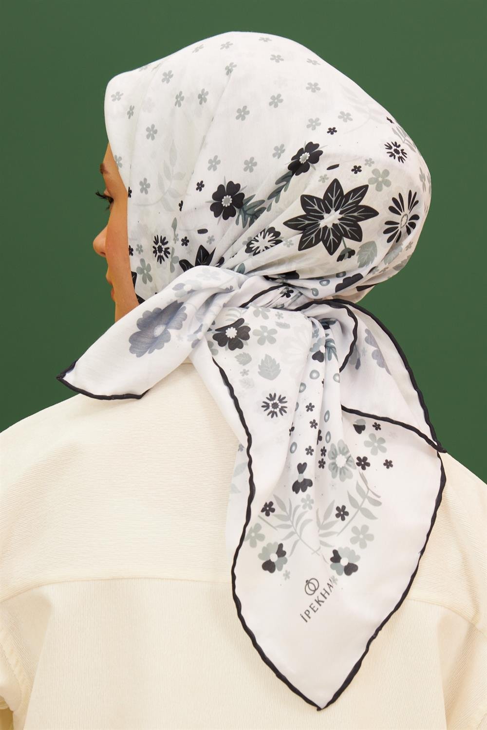 Pamuk Eşarp - İpekhan Kalmia Modeli  - SEIHE1105-05
