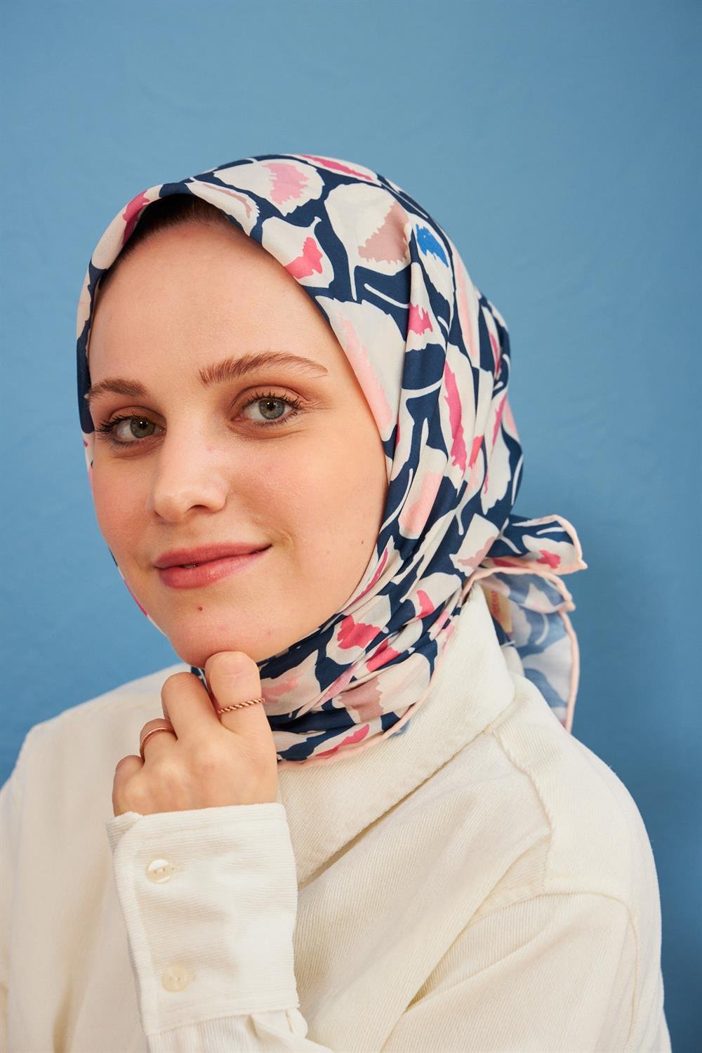 Pamuk Eşarp - İpekhan Lupin Modeli  - SEIHE1110-10