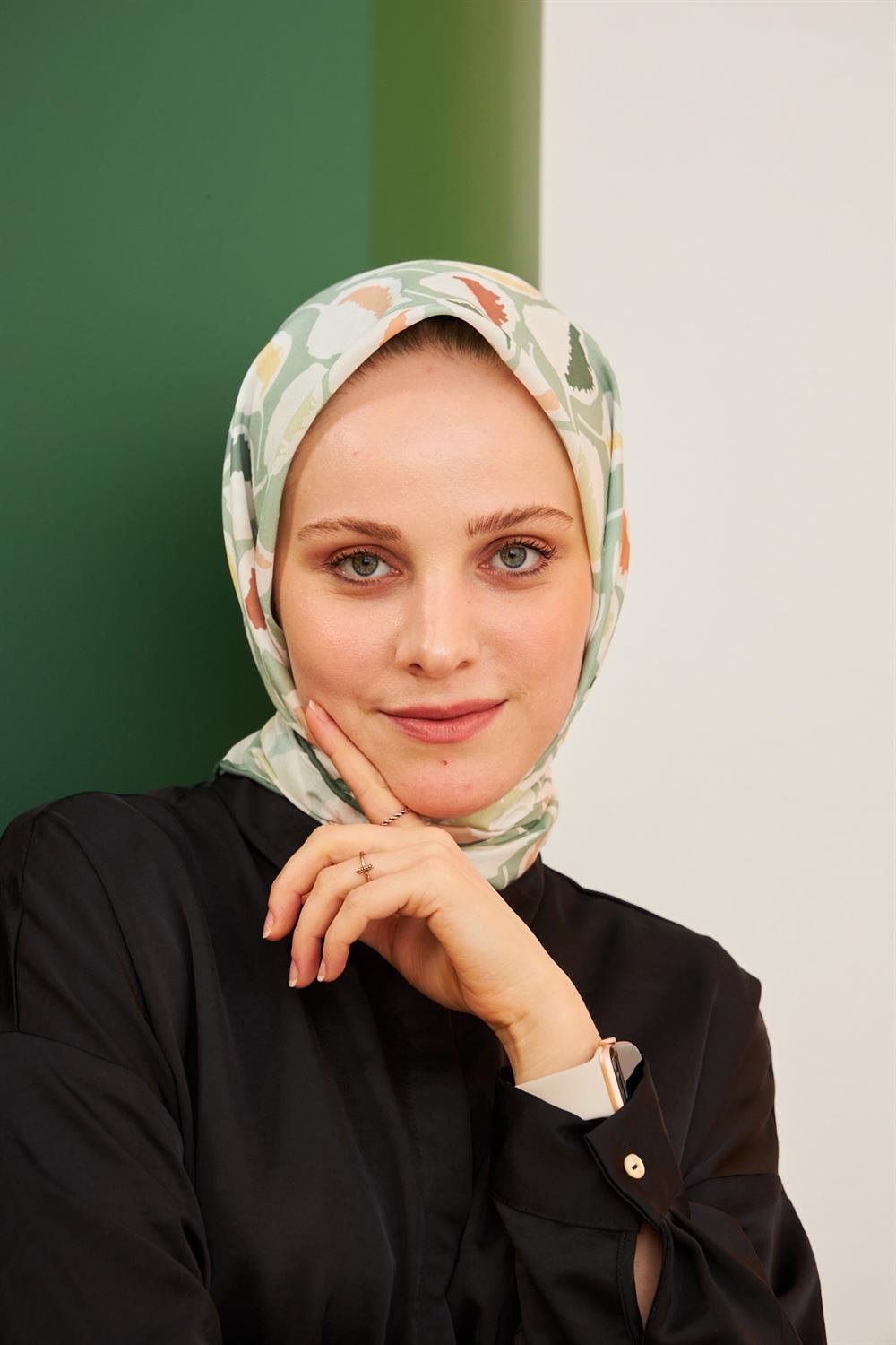 Pamuk Eşarp - İpekhan Lupin Modeli  - SEIHE1110-18