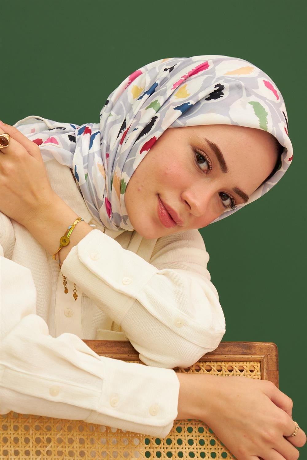 Pamuk Eşarp - İpekhan Lupin Modeli  - SEIHE1110-03