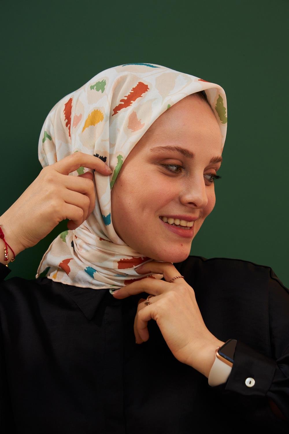 Pamuk Eşarp - İpekhan Lupin Modeli  - SEIHE1110-17