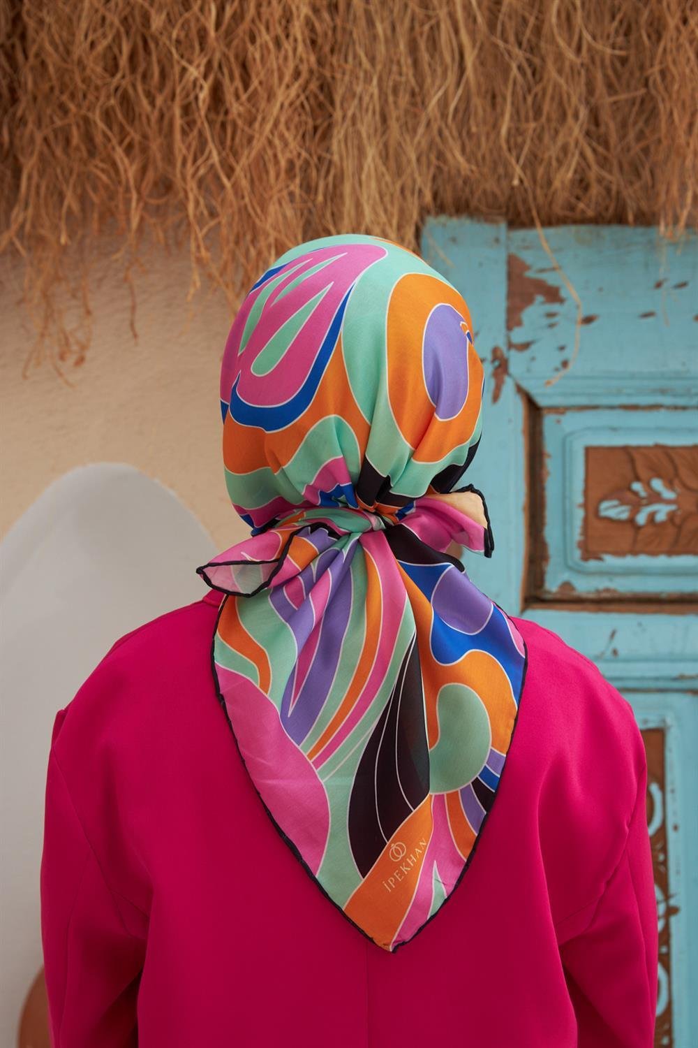 Pamuk Eşarp - İpekhan Yeni Twist Modeli  - SEIHE1133-02