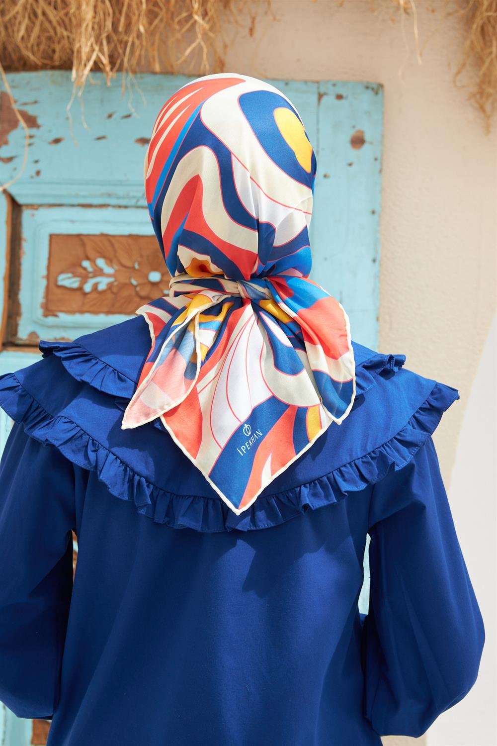 Pamuk Eşarp - İpekhan Yeni Twist Modeli  - SEIHE1133-04